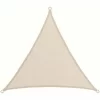 AMANKA UPF50+ UV Sonnensegel 2x2x2 Polyester Dreieck Wasserabweisend Garten Segel Beige 19