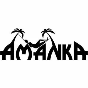 AMANKA XXL Stabhängematte 200×120 Doppelhängematte 2 Personen Garten Hängematte Grau 13