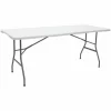 AMANKA Gartentisch L 180x70x74cm Weiß 17
