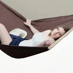AMANKA Doppel Hängematte Mit Gestell 200×120 Cm Garten Hängeliege Hängemattengestell 11