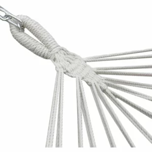 AMANKA Doppel Hängematte Mit Gestell 200×120 Cm Garten Hängeliege Hängemattengestell 15