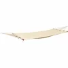 AMANKA Outdoor Stabhängematte 190x80cm Garten Hängematte Mit Stange Bis100kg Beige 19