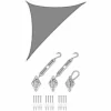 AMANKA 4,2×4,2×6 Sonnensegel Dreieckig Atmungsaktiv – Dreieck Segel Mit Befestigung 19