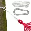 AMANKA Hängematten Befestigung Bis 160kg – Mit Karabiner Und Seilen 19