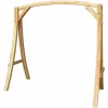 AMANKA Hollywoodschaukel Gestell Aus Holz – 205x105x198 Cm Holzgestell 17