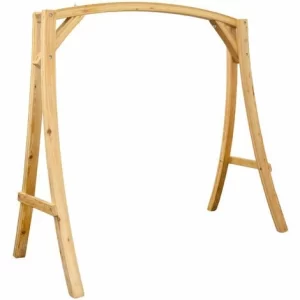 AMANKA Hollywoodschaukel Gestell Aus Holz – 205x105x198 Cm Holzgestell 9