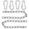 AMANKA 2 X 230kg Hängesessel Kette – 50cm Aufhängung 2 Karabiner – Schaukel Hängematte 19