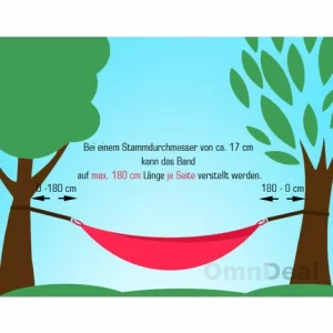 AMANKA XXL Baum Befestigung Für Hängematte 6,4 Meter Bis 250 Kg 9
