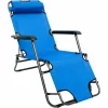 AMANKA Campingstuhl Liegestuhl Freizeitliege Sonnenliege Strandliege Campingliege Klappliege Liege 153cm | Türkis 17