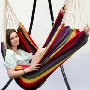 AMANKA XXL Familien Hängesessel Bis 150 Kg – 190×140 Cm Hängematte 15