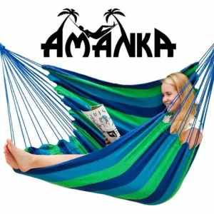 AMANKA 110x145cm Hängesessel Bis 150kg – Hängestuhl Hängeschaukel 9