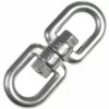 AMANKA XL Hängesessel Drehwirbel 10x125mm 420kg Edelstahl Swivel Hängestuhl Befestigung 19