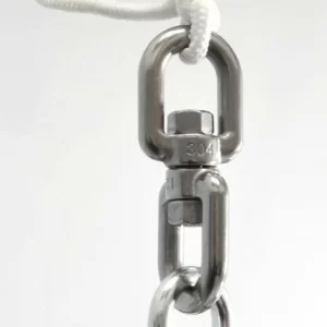 AMANKA XL Hängesessel Drehwirbel 10x125mm 420kg Edelstahl Swivel Hängestuhl Befestigung 13