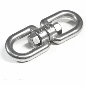 AMANKA XL Hängesessel Drehwirbel 10x125mm 420kg Edelstahl Swivel Hängestuhl Befestigung 15
