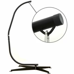 AMANKA 205cm Hängestuhlgestell Bis 120kg – Hängesessel Ständer Metall 11