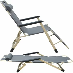 AMANKA Liegestuhl Campingliege 178 Cm Sonnenliege Gartenliege Liege Strandliege Stuhl 9