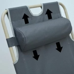 AMANKA Liegestuhl Campingliege 178 Cm Sonnenliege Gartenliege Liege Strandliege Stuhl 15